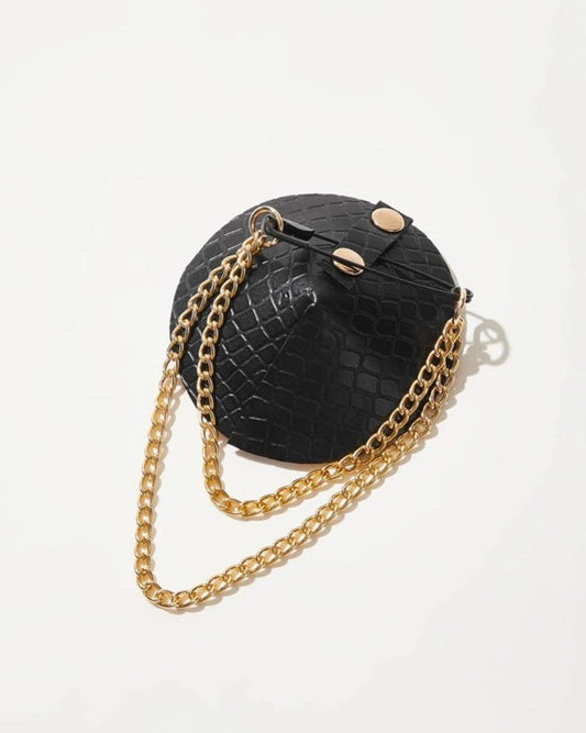 Leather Nipple Cover With Chain