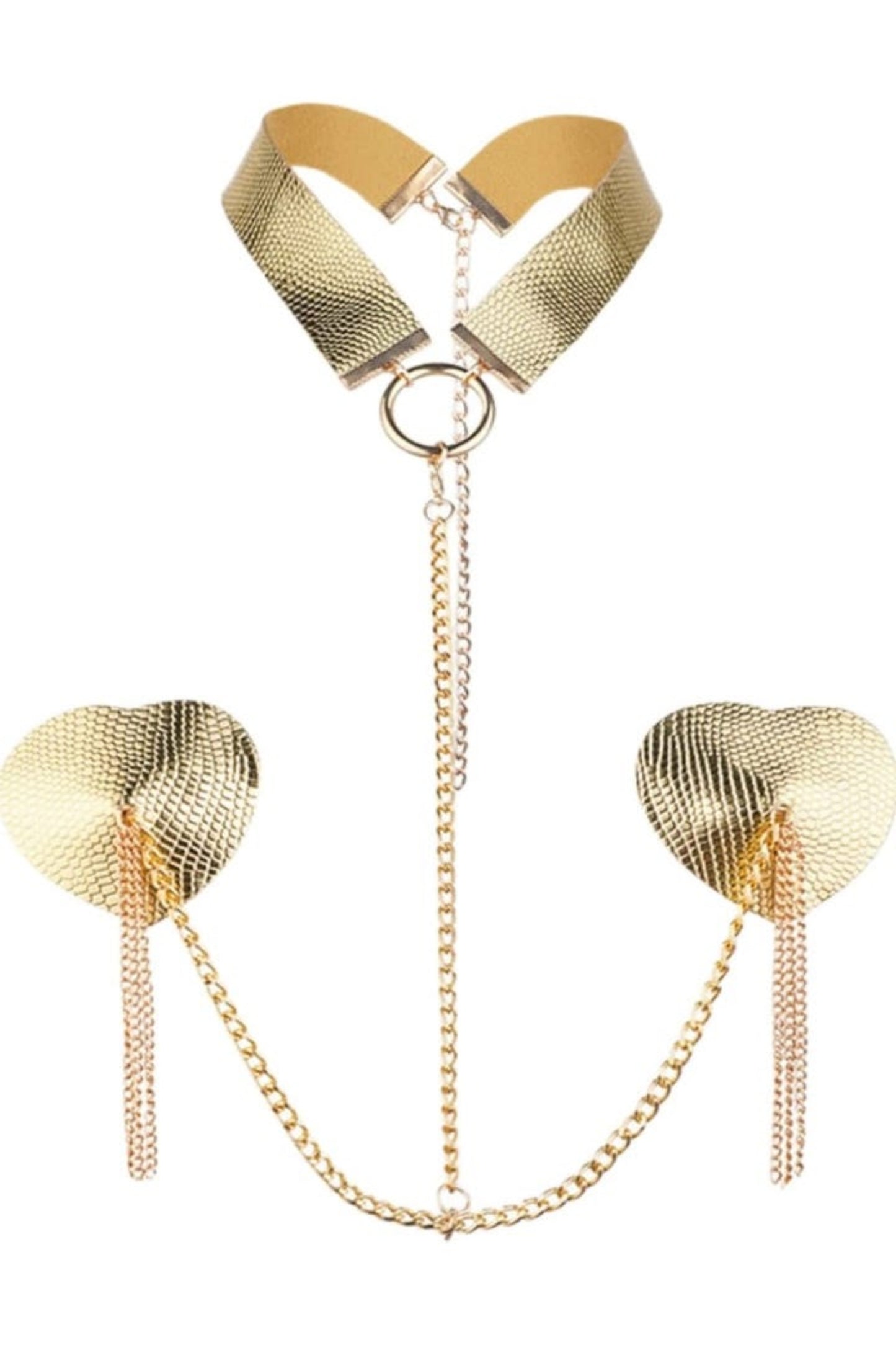 chocker with sticker