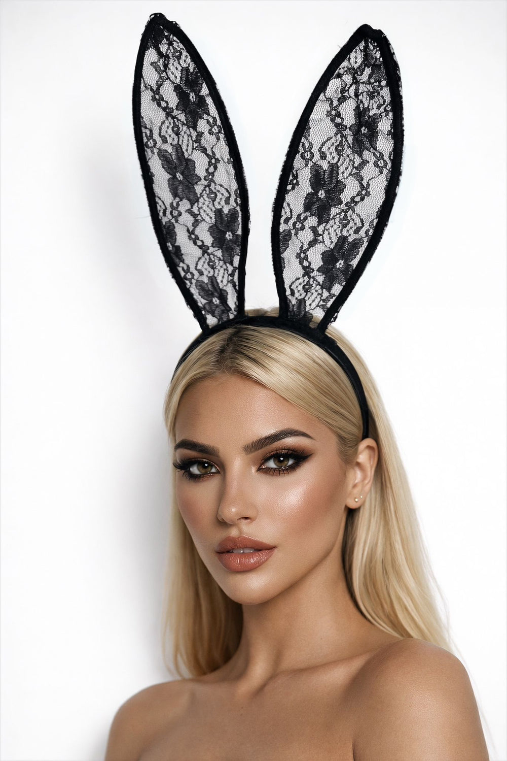 LACE BUNNY HEADBAND