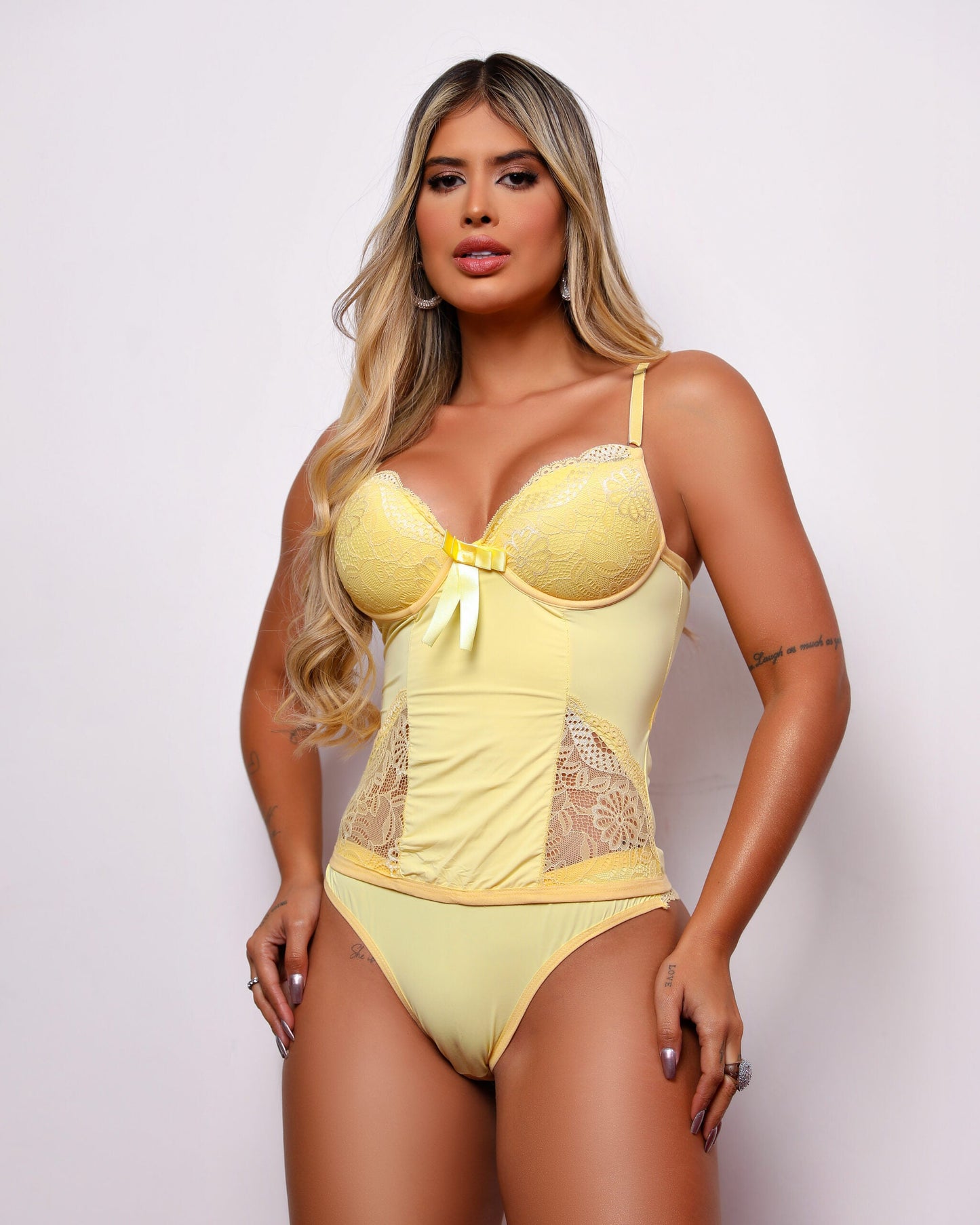 Bustier-1 P-Small / Yellow