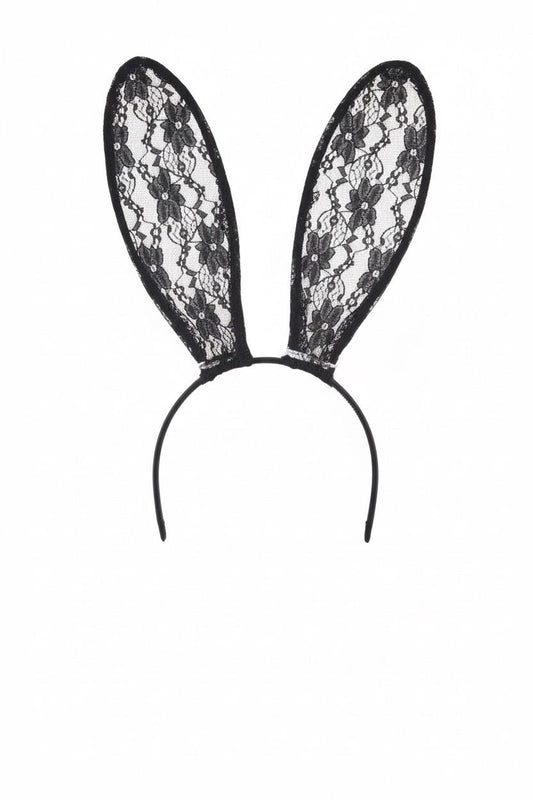 LACE BUNNY HEADBAND Velvet edge