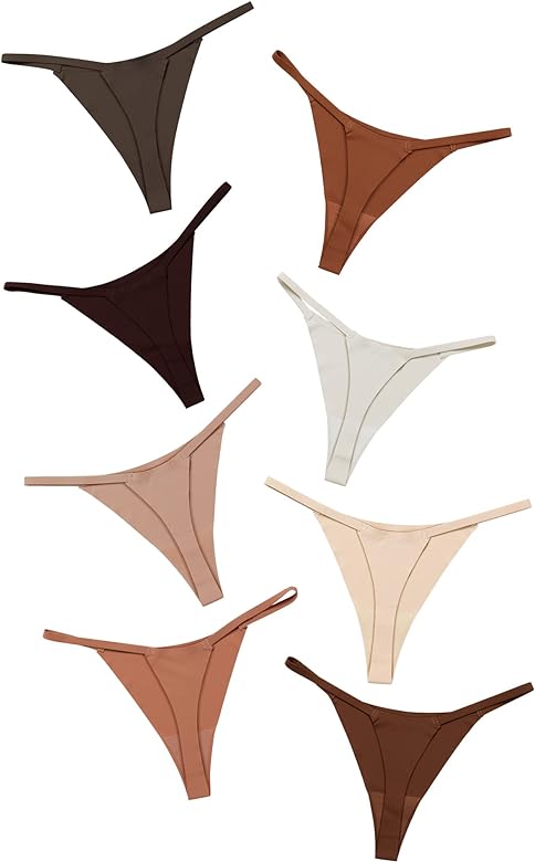 Seemless Panty Thong Set ( 3 Pcs ) Plus Size