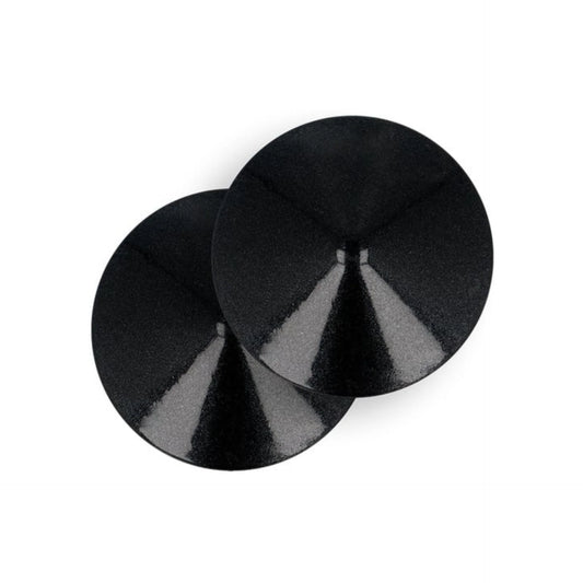 ROUND METAL PASTIES -BLACK
