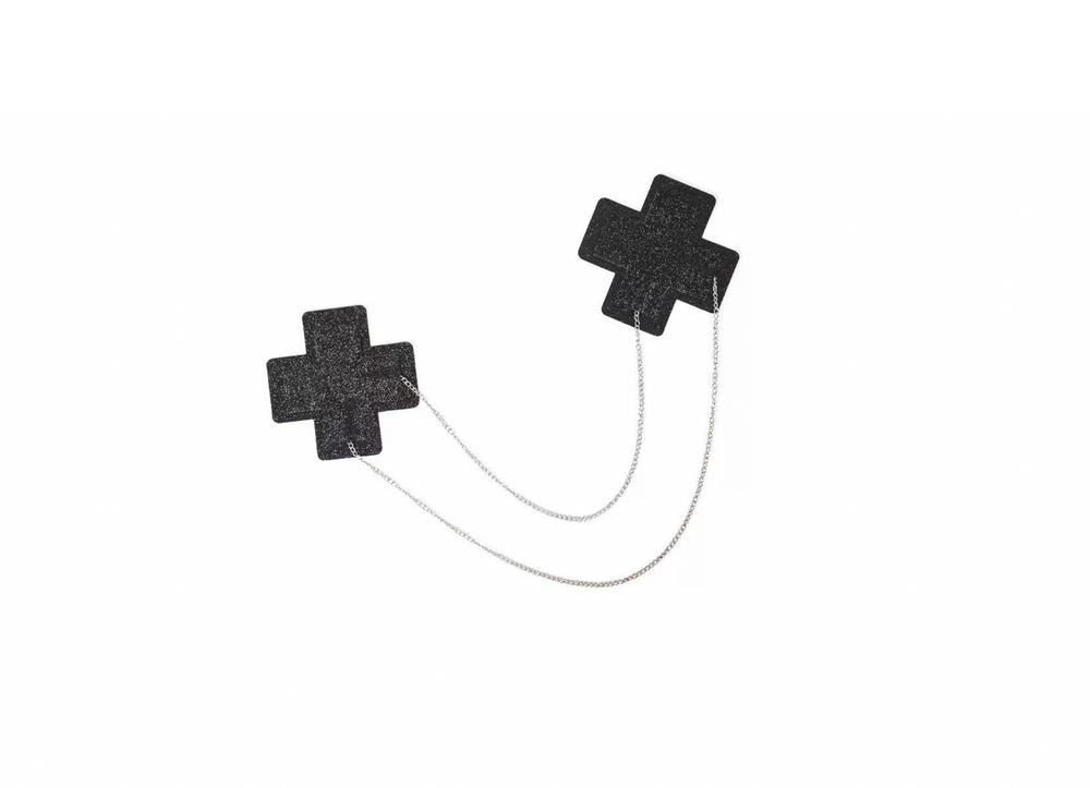 X STICKER WITH CHAIN
