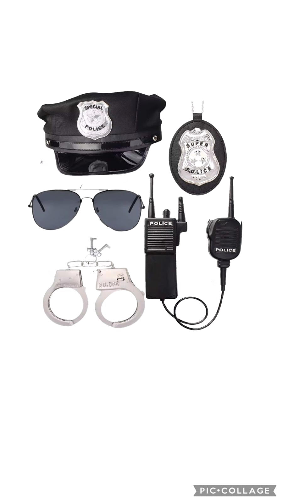 HALLOWEEN POLICE SET