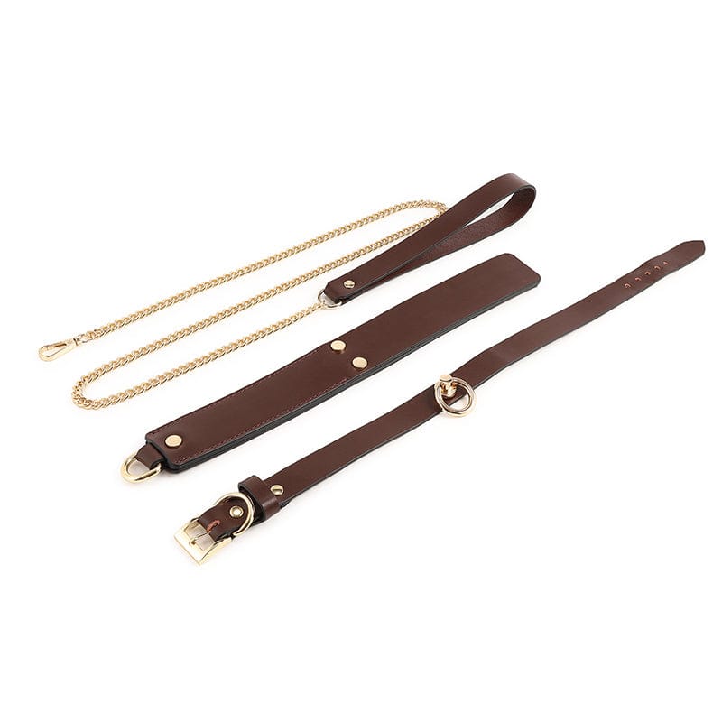 MAROON LEATHER SET A WITH BAG