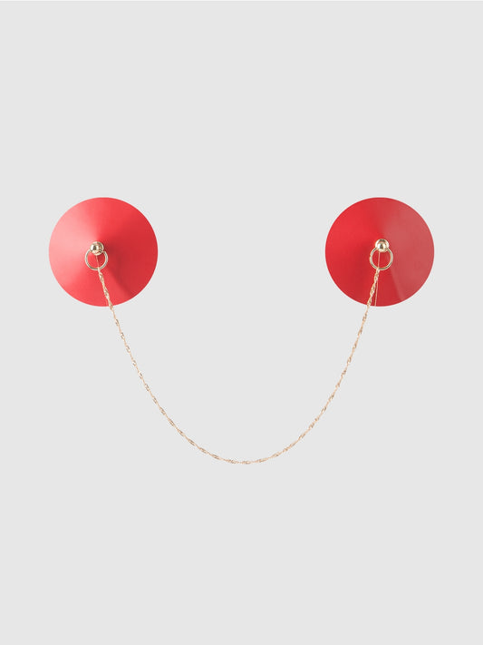 LUXURY STICKER WITH CHAIN -RED