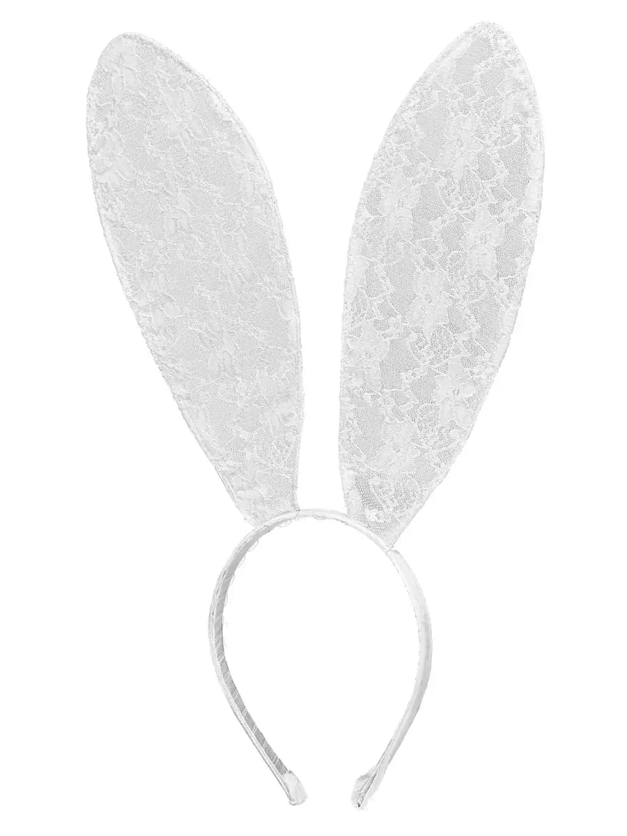 Lace Bunny Headband-B