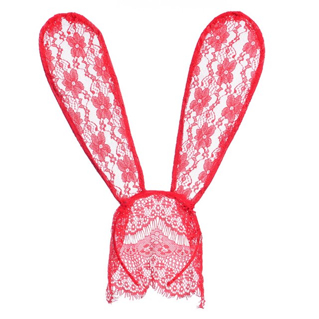 Veil Bunny Band Red